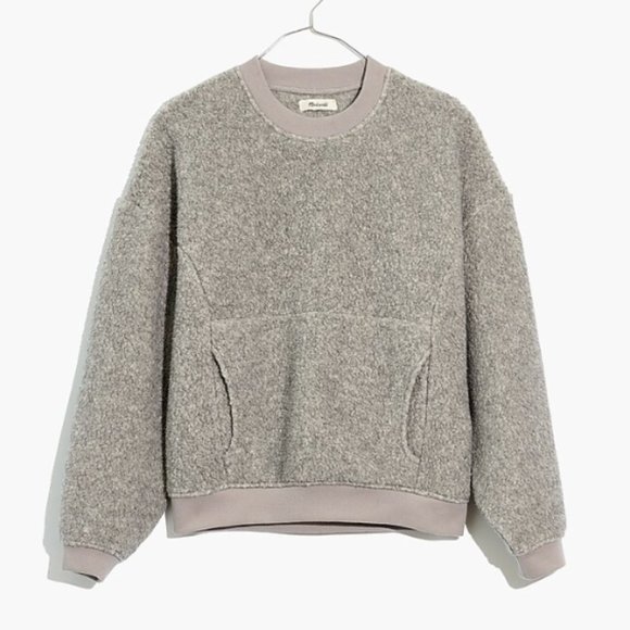 Madewell Shearling Polartec Pullover - Medium - Excellent Condition - Picture 1 of 9
